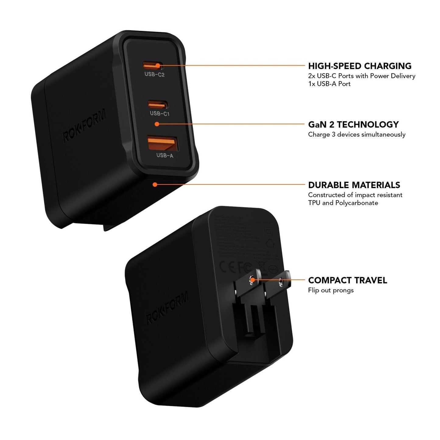 PowerTrip 65W GaN Fast Charger