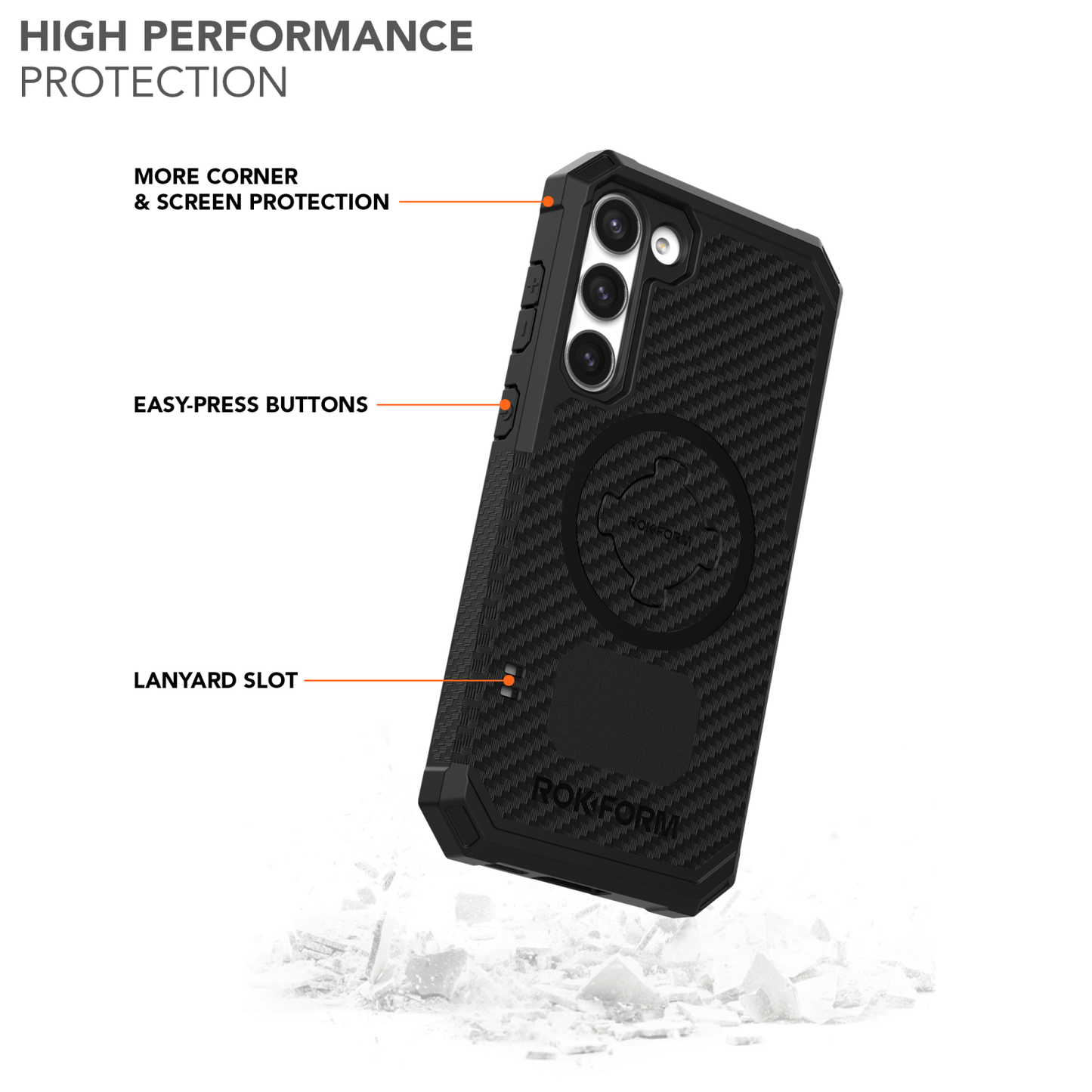 Galaxy S23+ Magnetic Rugged Case
