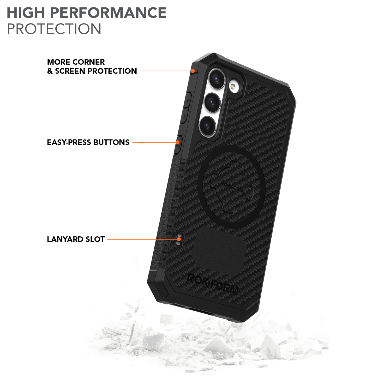 Galaxy S23+ Magnetic Rugged Case