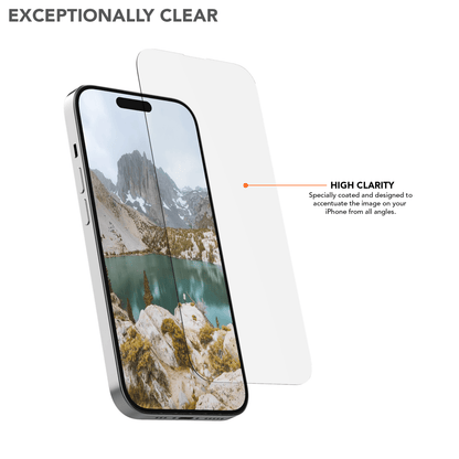 iPhone 14 Pro Tempered Glass Screen Protector (2 Pack)