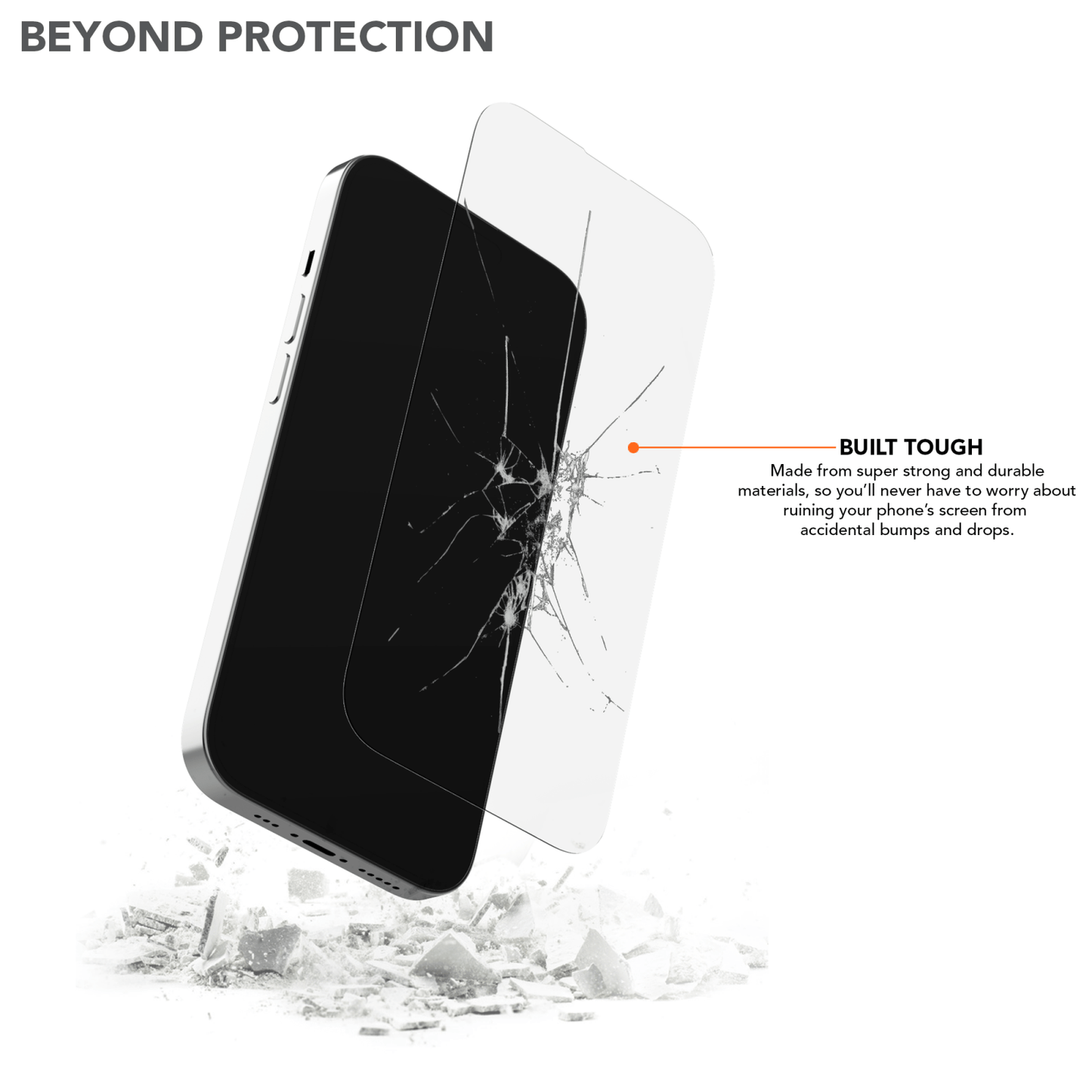 iPhone 14 Pro Tempered Glass Screen Protector (2 Pack)