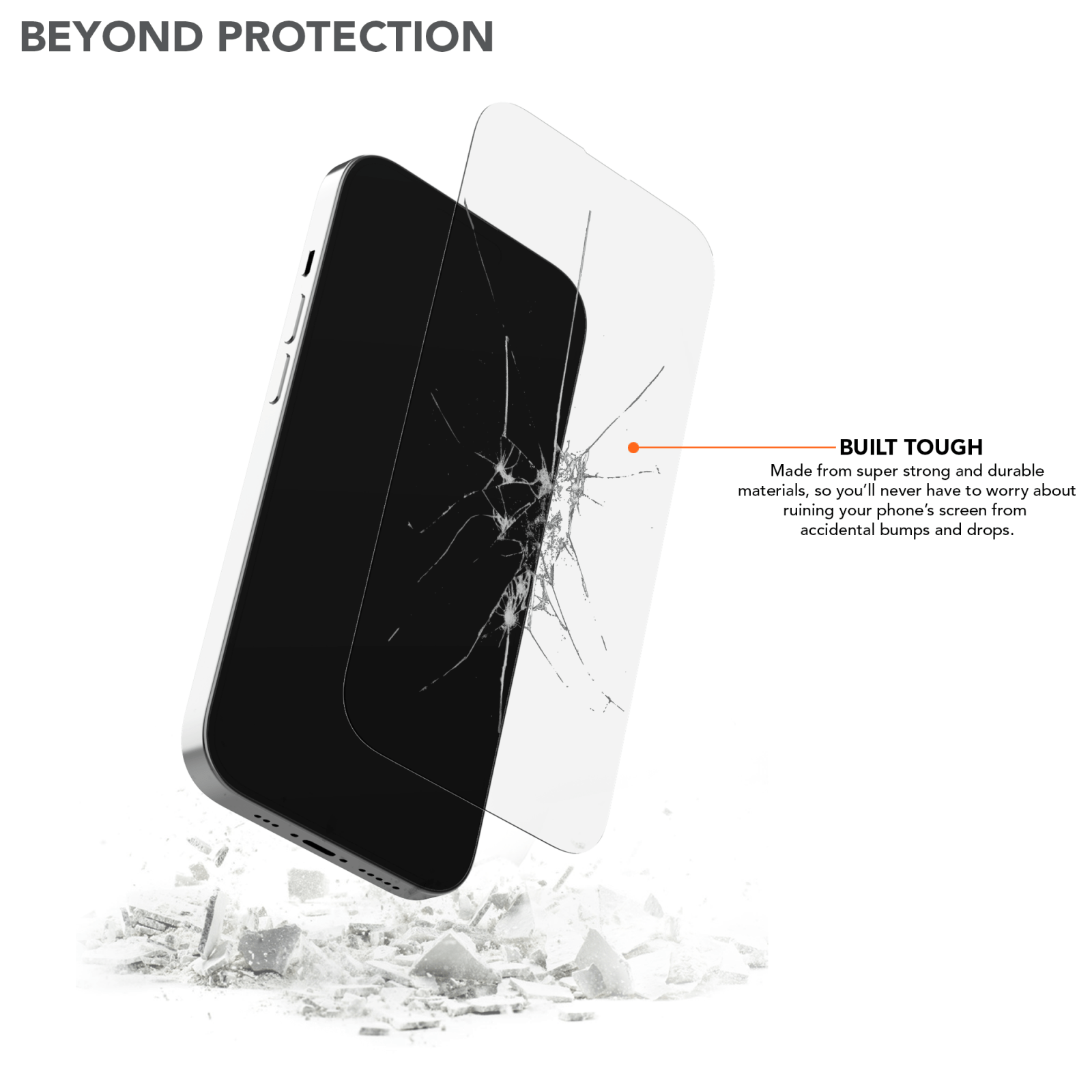 iPhone 14 Pro Tempered Glass Screen Protector (2 Pack)