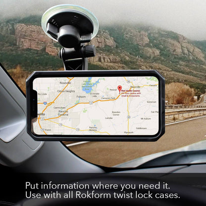 RokLock® Windshield Suction Mount