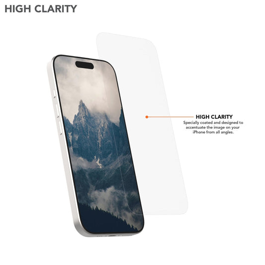iPhone 16 Tempered Glass Screen Protector